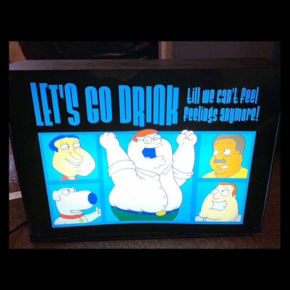 Family guy lamp